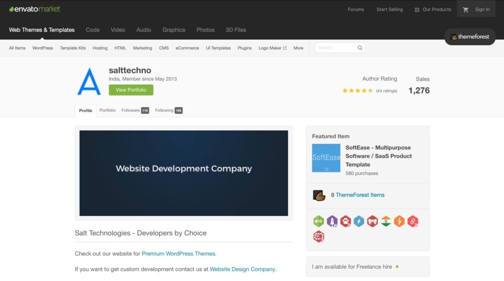 Level-5-Author-On-Themeforest