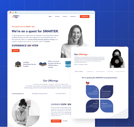 How Custom Web Design Transformed The Digital Presence Of A Learning Solutions Provider 1